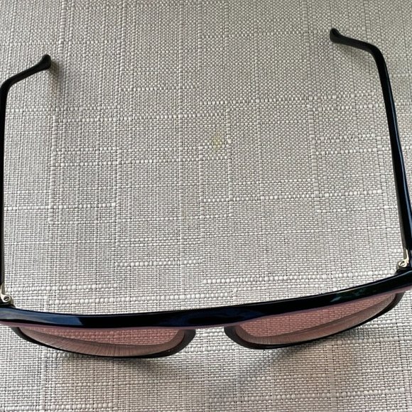 Vintage Bausch & Lomb Women Sunglasses BlackPink Big Face Eye Wear Made Italy main image 7